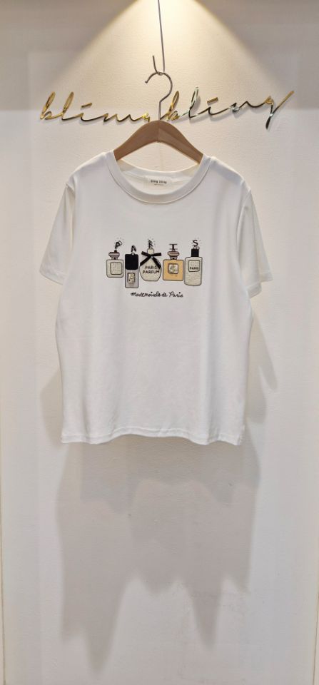 BLING BLING-S東大門㊣直郵女裝新品休閑推薦真品人氣T恤BLING BLING-ST恤圖色2