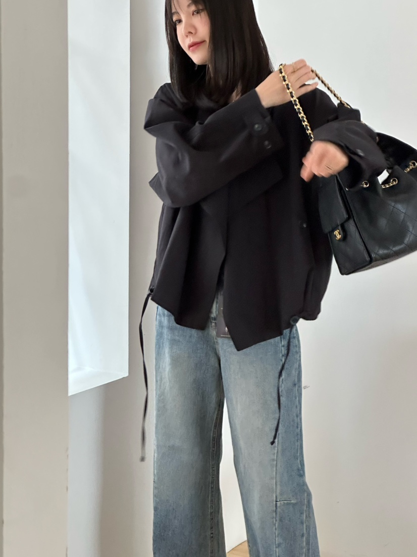 LE VASE東大門㊣實拍女裝新款休閑真品人氣熱賣推薦職業夾克LE VASE夾克
