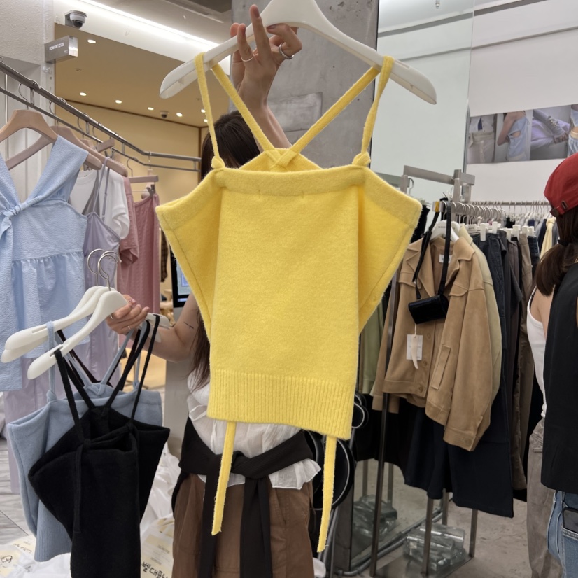 BREATHE韓國代購㊣女裝新品推薦休閑時尚25秋夏人氣吊帶背心BREATHE吊帶/背心