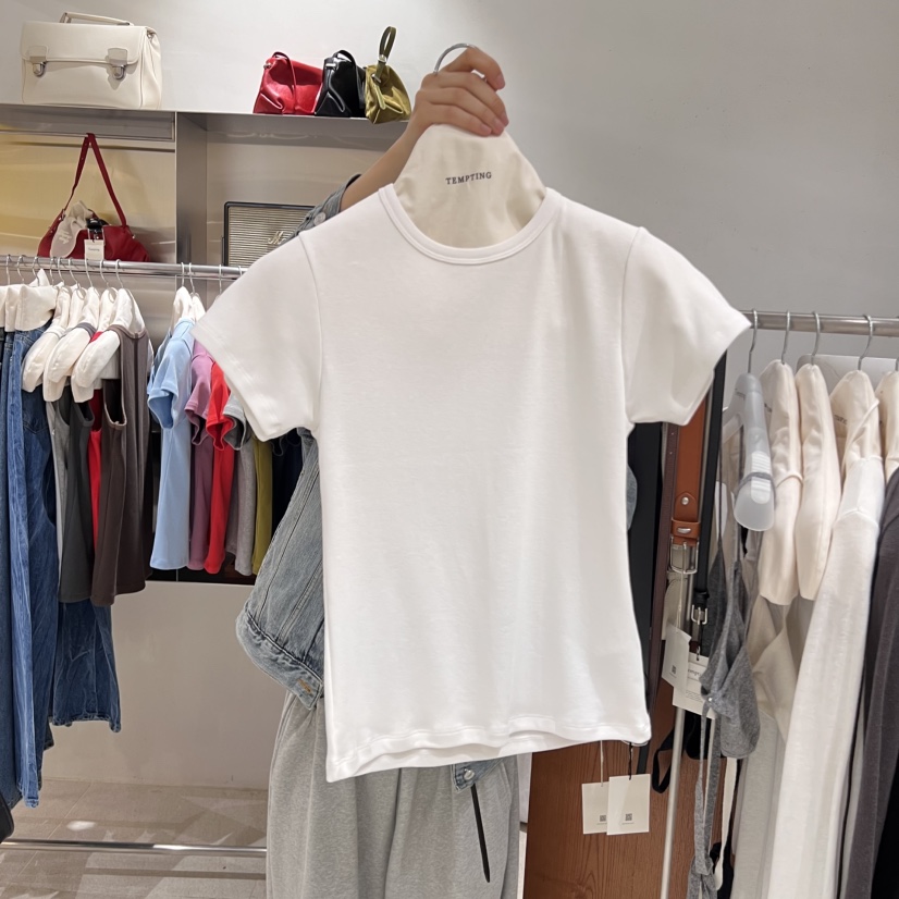 TEMPTING韓國直郵㊣女裝新品時尚25秋夏熱賣推薦人氣職業T恤TEMPTINGT恤圖色7