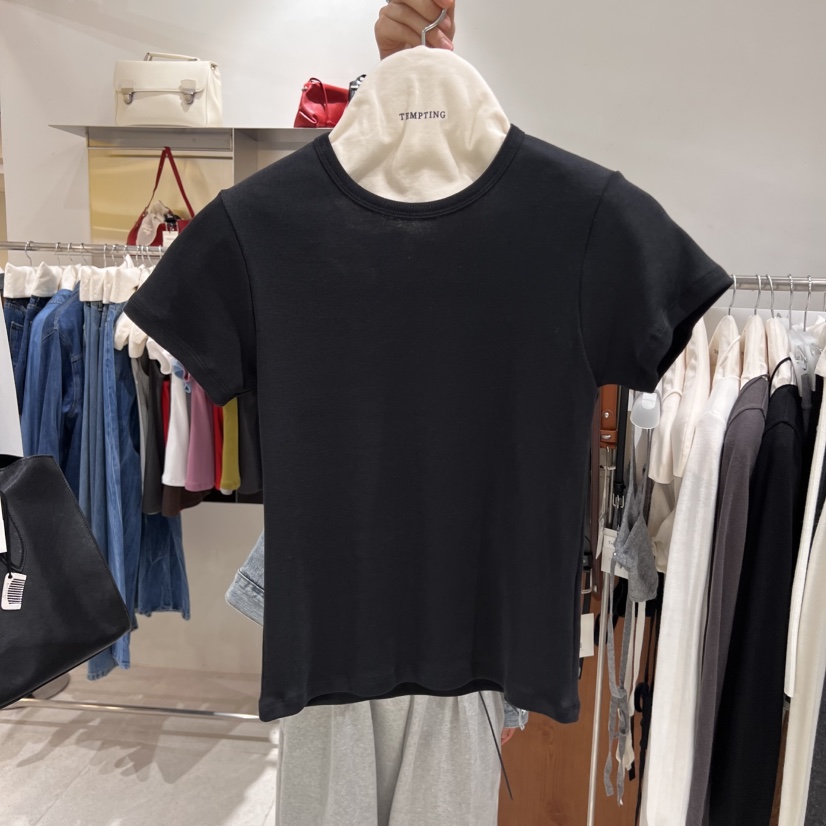 TEMPTING韓國直郵㊣女裝新品時尚25秋夏熱賣推薦人氣職業T恤TEMPTINGT恤圖色9