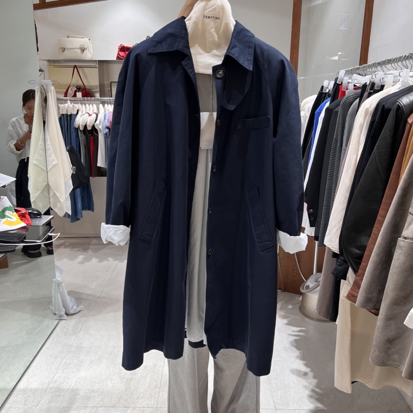 TEMPTING東大門㊣直郵女裝新品休閑推薦熱賣時尚真品長款風衣TEMPTING長款風衣圖色2