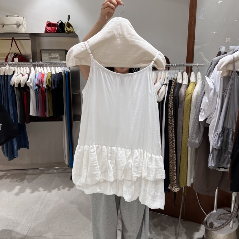 TEMPTING韓國代購㊣女士新品熱賣25秋夏職業真品推薦吊帶背心TEMPTING吊帶/背心