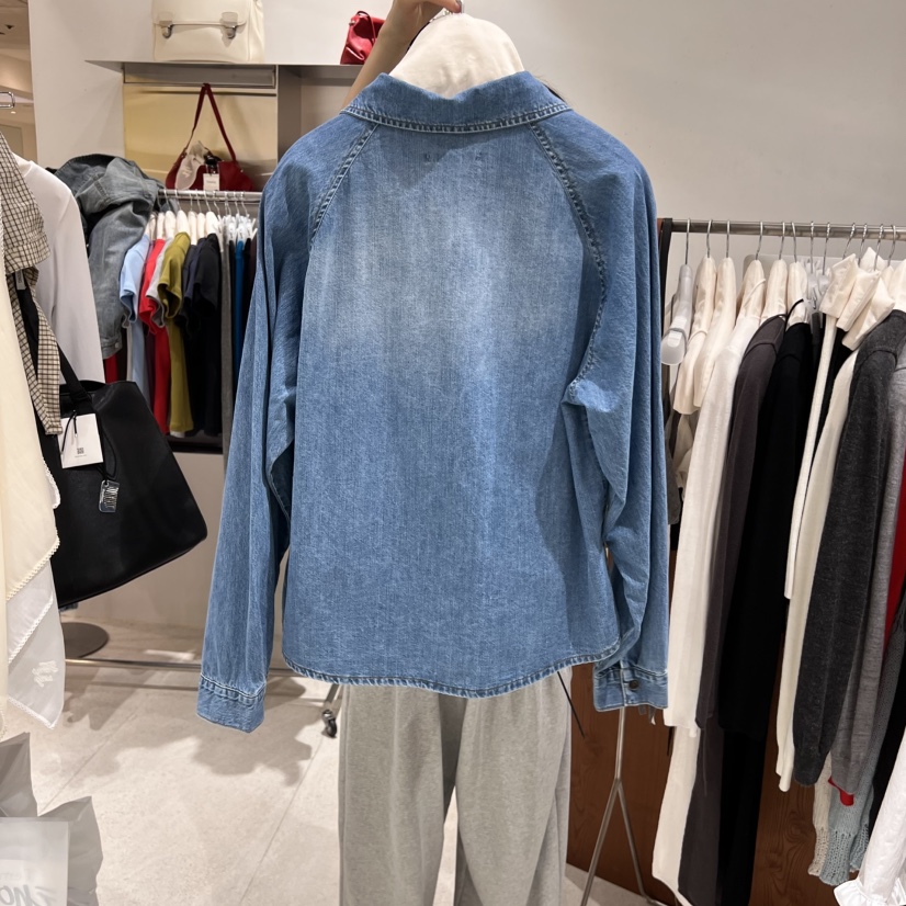 TEMPTING東大門㊣代購女士新款時尚推薦休閑襯衫蕾絲衫插肩TEMPTING襯衫/蕾絲衫