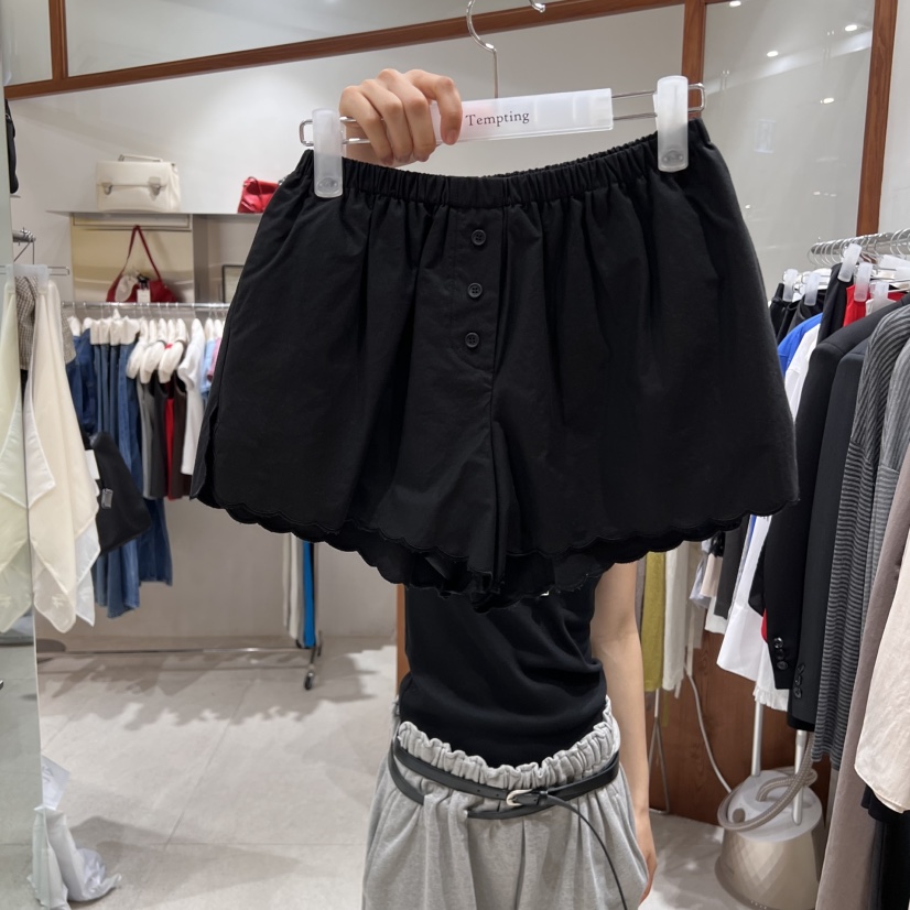 TEMPTING東大門㊣直郵女裝新品休閑熱賣人氣推薦25秋夏短褲TEMPTING短褲圖色2