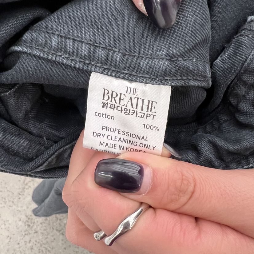 BREATHE東大門㊣實拍女士新款推薦25秋夏時尚真品休閑褲工裝褲BREATHE休閑褲