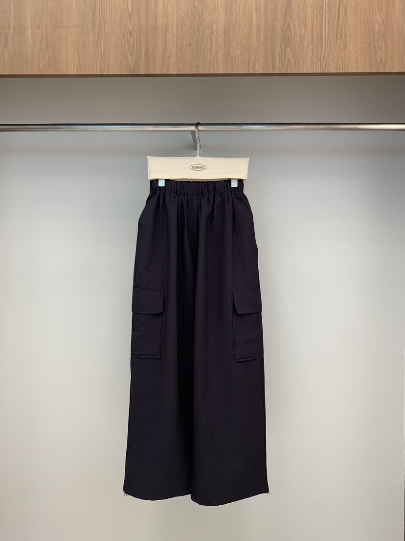 ONE MONE東大門㊣實拍女士新款職業熱賣25秋夏休閑褲工裝褲ONE MONE休閑褲圖色4