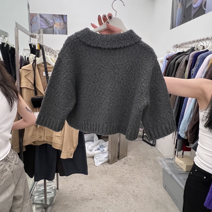 BREATHE東大門㊣代購女士新品25秋夏真品休閑時尚針織衫雙層BREATHE針織衫
