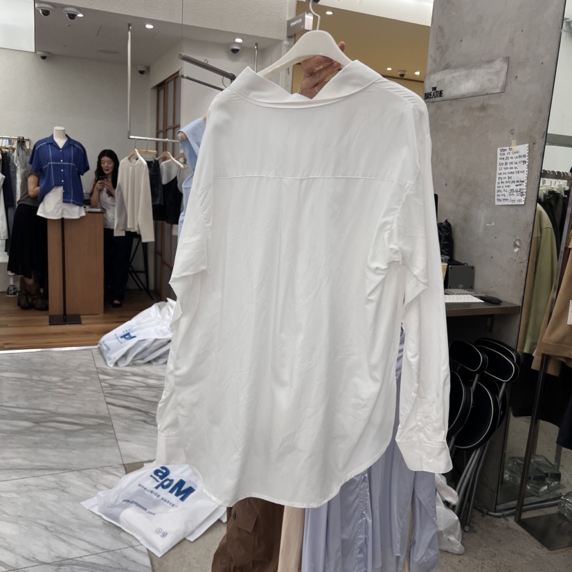 BREATHE韓國直郵㊣女裝新品休閑職業時尚推薦人氣襯衫蕾絲衫BREATHE襯衫/蕾絲衫