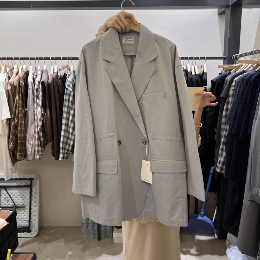 SELF SERVICE東大門㊣實拍女士新品25秋冬熱賣人氣推薦夾克SELF SERVICE夾克圖色1