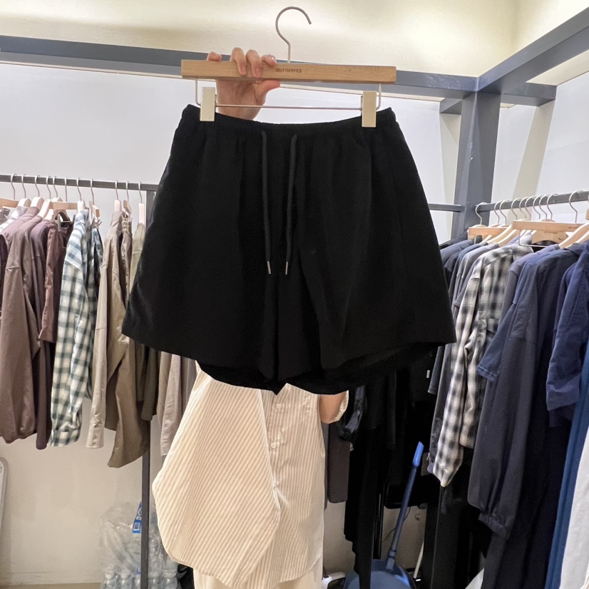 SELF SERVICE東大門㊣直郵女裝新品休閑推薦時尚短褲燈芯絨SELF SERVICE短褲圖色8