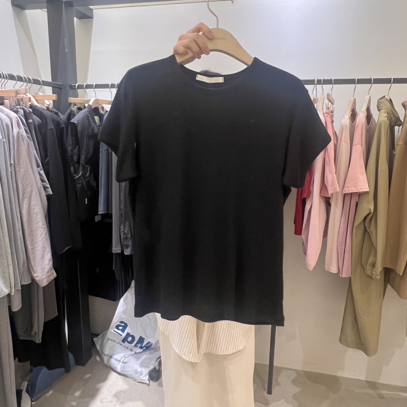 SELF SERVICE東大門㊣直郵女士新品25秋冬熱賣人氣休閑T恤SELF SERVICET恤圖色6