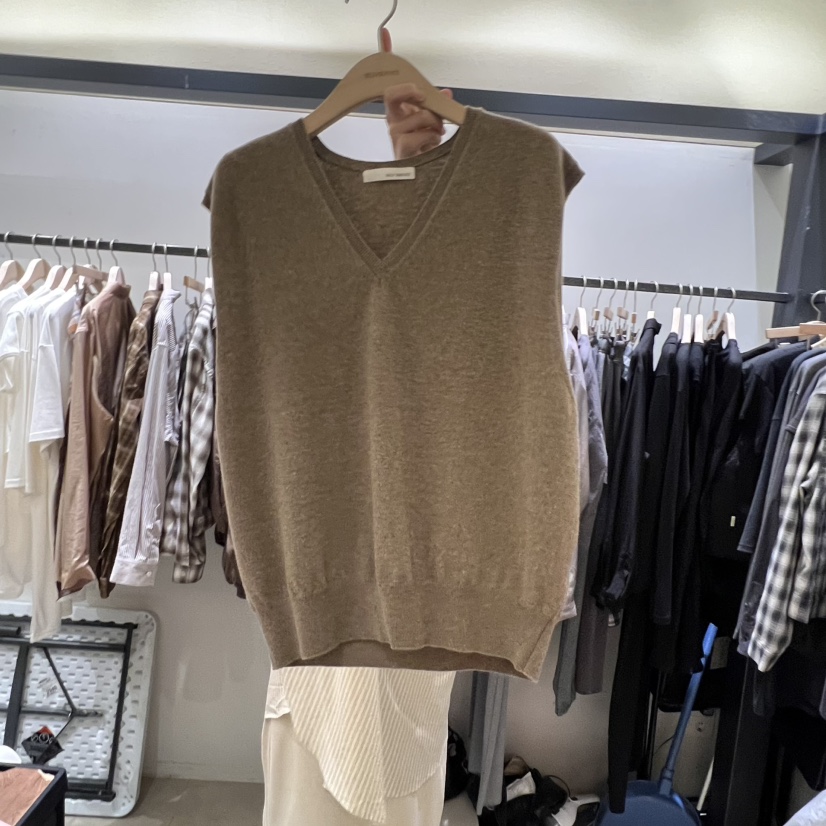 SELF SERVICE東大門㊣實拍女裝新品25秋冬熱賣休閑吊帶背心SELF SERVICE吊帶/背心圖色2