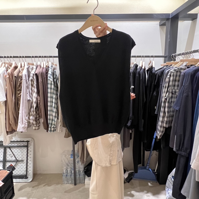 SELF SERVICE東大門㊣實拍女裝新品25秋冬熱賣休閑吊帶背心SELF SERVICE吊帶/背心圖色4
