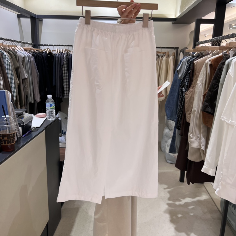 SELF SERVICE東大門㊣代購女裝新品時尚熱賣半身裙中短裙口袋SELF SERVICE半身裙/中短裙