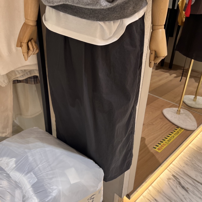SELF SERVICE東大門㊣代購女裝新品時尚熱賣半身裙中短裙口袋SELF SERVICE半身裙/中短裙圖色3