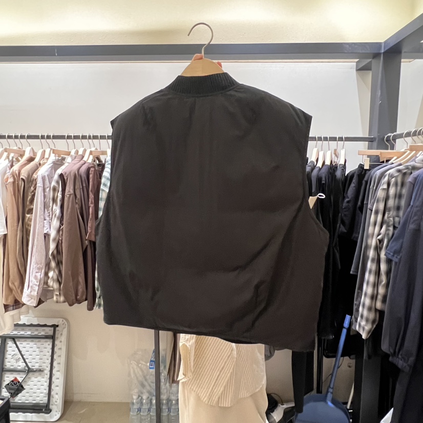 SELF SERVICE東大門㊣直郵女裝新品25秋冬推薦職業馬甲夾棉SELF SERVICE馬甲