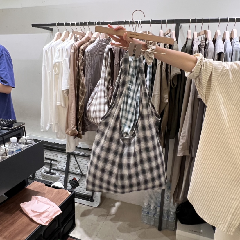 SELF SERVICE韓國代購㊣女裝新款25秋冬職業熱賣單肩斜跨包SELF SERVICE單肩/斜跨包圖色3