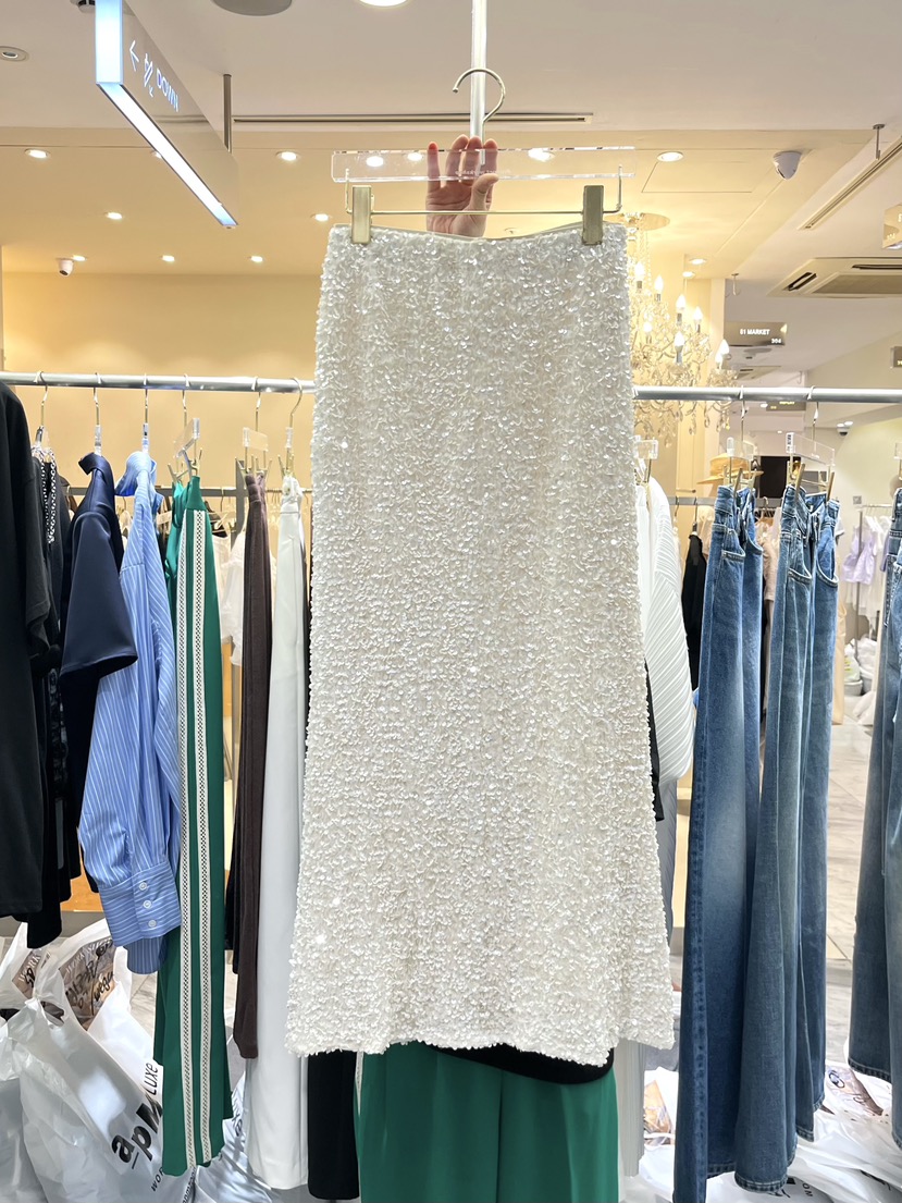 WORK SHOP東大門㊣代購女裝新品推薦25秋冬休閑時尚熱賣長裙Work_shop長裙圖色1
