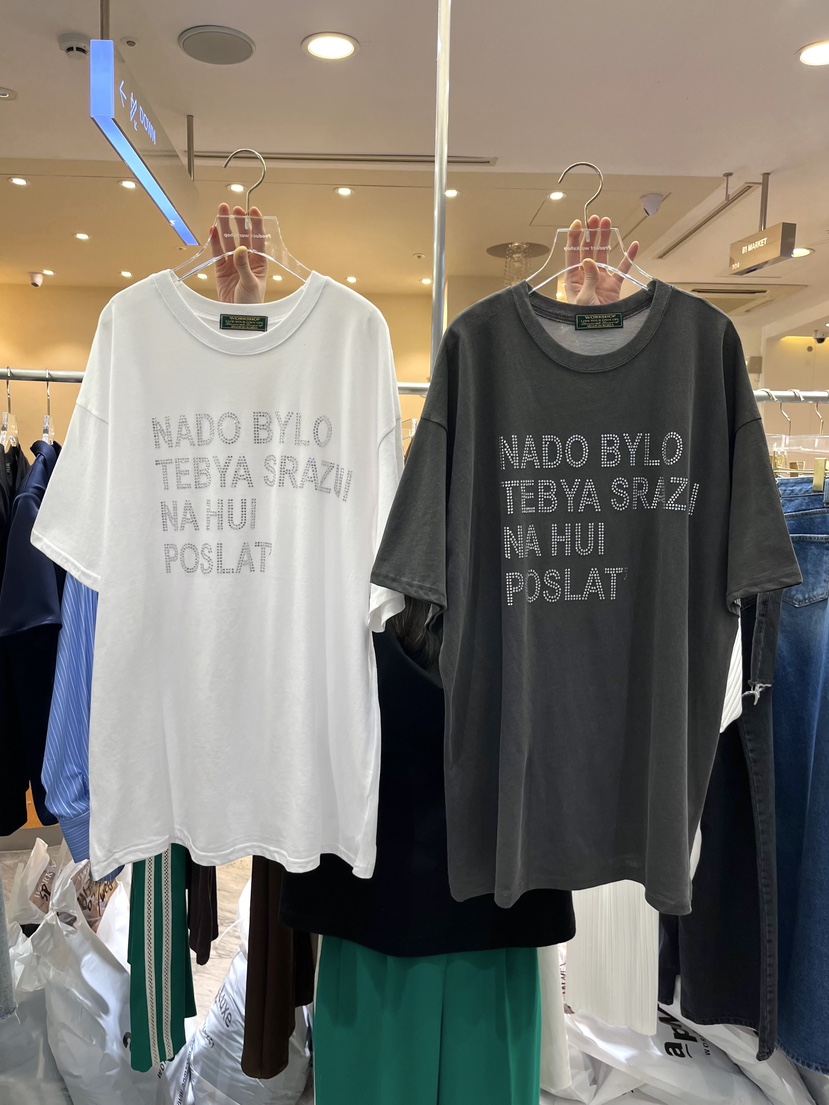 WORK SHOP東大門㊣直郵女裝新款真品人氣推薦職業熱賣時尚T恤Work_shopT恤