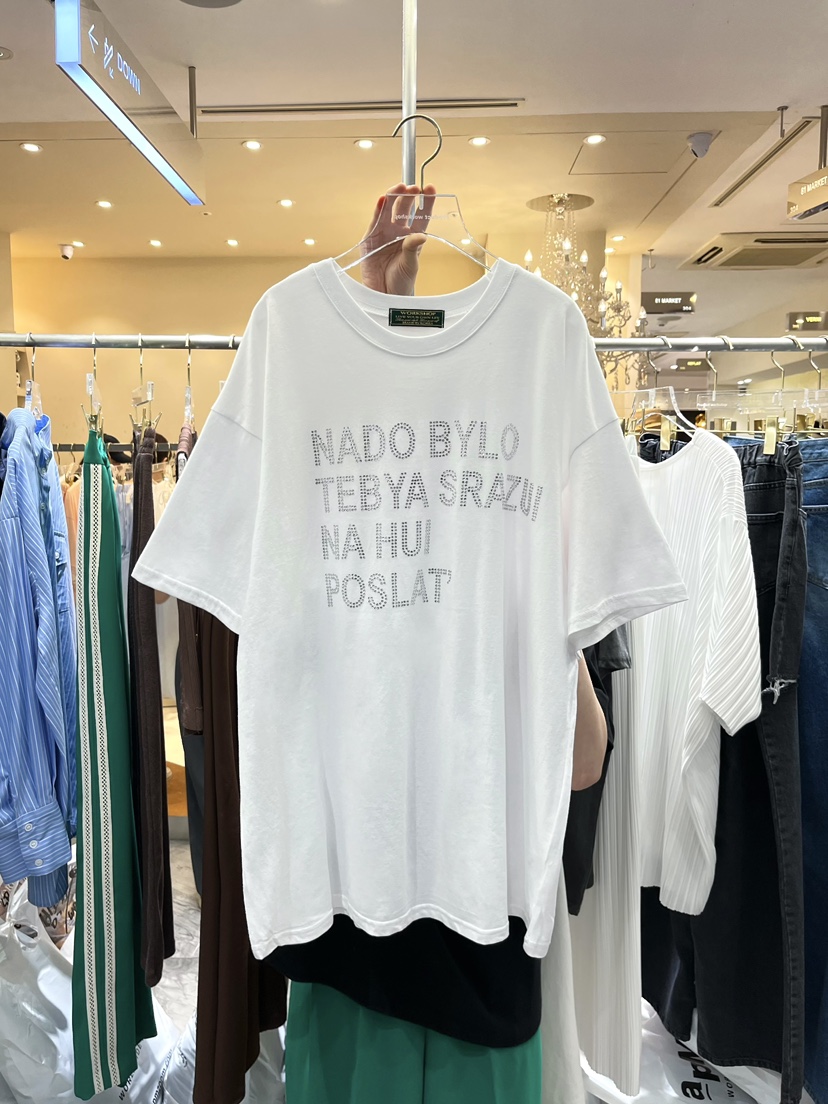 WORK SHOP東大門㊣直郵女裝新款真品人氣推薦職業熱賣時尚T恤Work_shopT恤圖色1