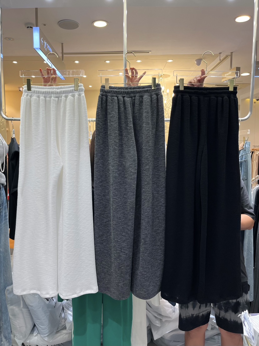 WORK SHOP韓國代購㊣女裝新品推薦熱賣休閑真品休閑褲羊毛Work_shop休閑褲