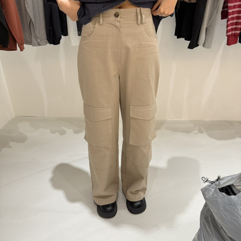 URBANSTORY/REMAKING韓國直郵㊣女裝新品人氣25秋冬休閑褲BAGUETTE-P休閑褲圖色2