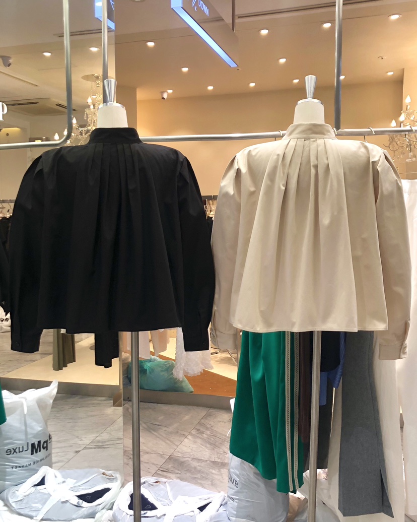 WORK SHOP韓國代購㊣女裝新品職業休閑真品時尚襯衫蕾絲衫Work_shop襯衫/蕾絲衫
