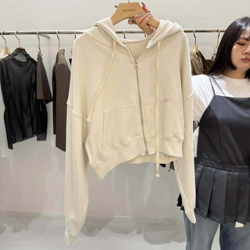 URBANSTORY/REMAKING東大門㊣代購女裝新品推薦職業休閑衛衣BAGUETTE-P衛衣圖色1