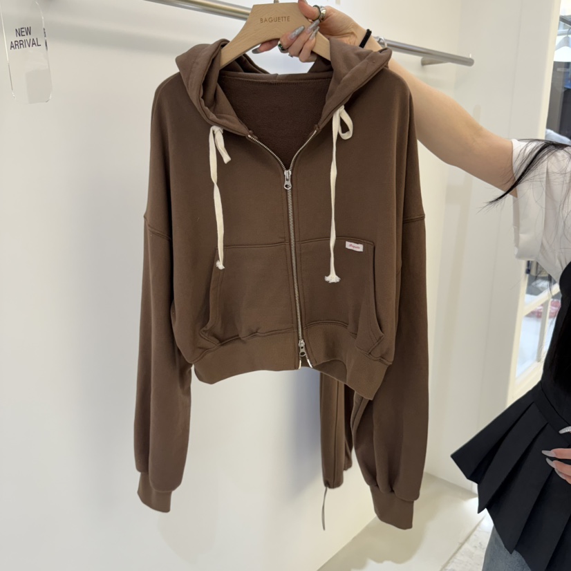 URBANSTORY/REMAKING東大門㊣代購女裝新品推薦職業休閑衛衣BAGUETTE-P衛衣圖色4