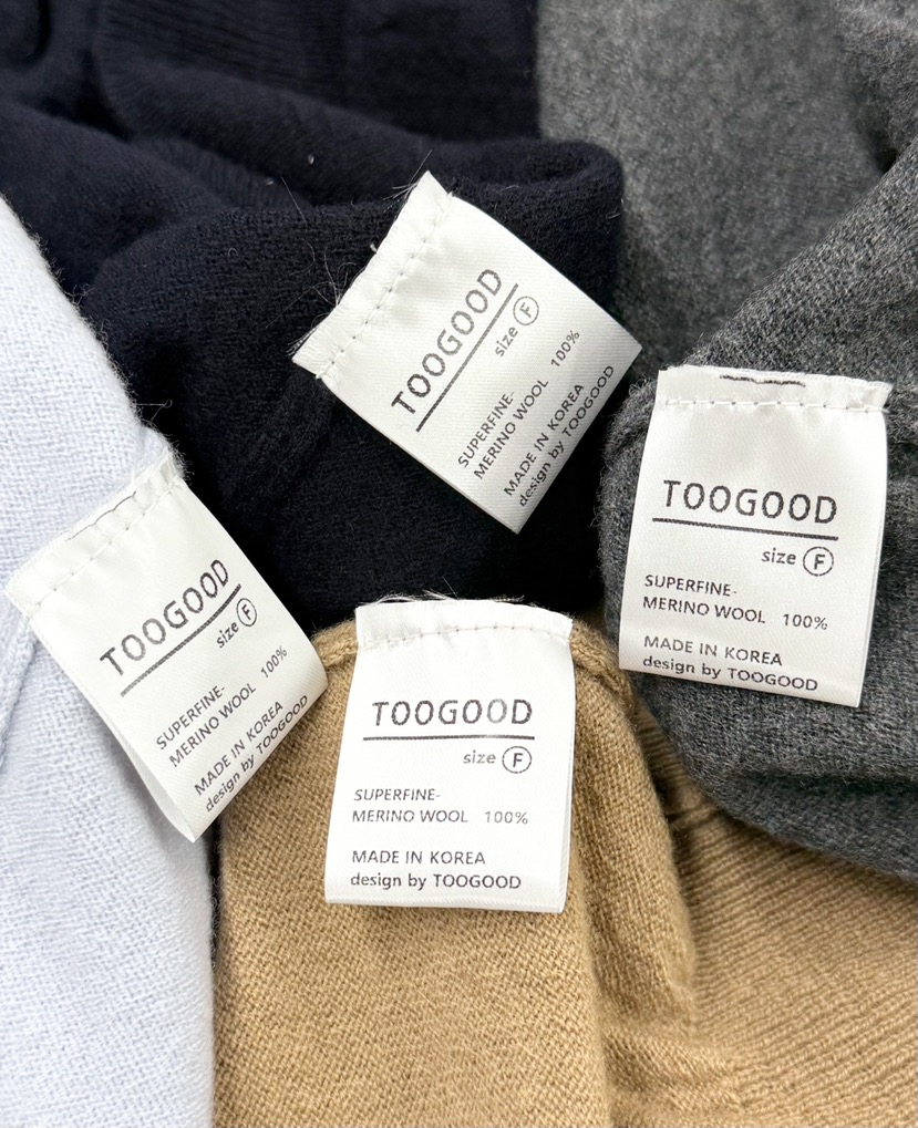 TOOGOOD東大門㊣實拍女裝新品25秋冬職業熱賣真品針織衫露肩TOOGOOD針織衫