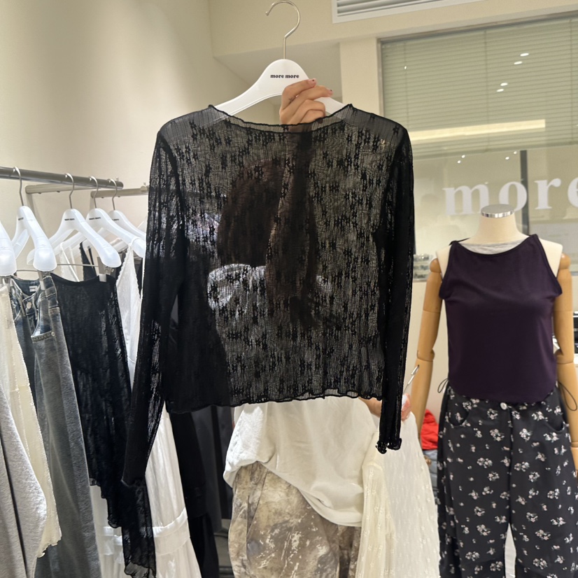 MOREMORE東大門㊣實拍女裝新品職業人氣真品推薦襯衫蕾絲衫more more襯衫/蕾絲衫圖色2