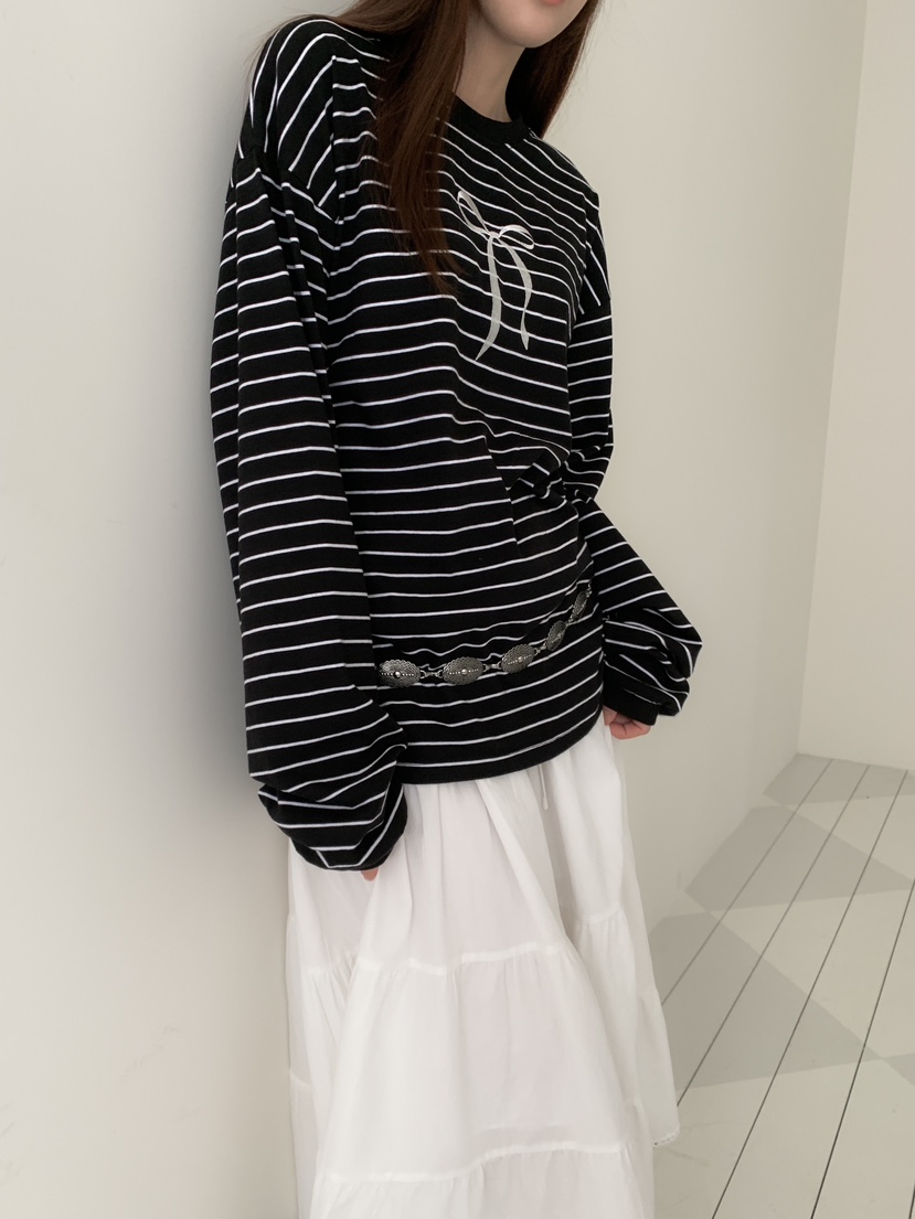 YES韓國代購㊣女士新款推薦職業真品熱賣休閑時尚25秋冬長袖T恤YES長袖T恤