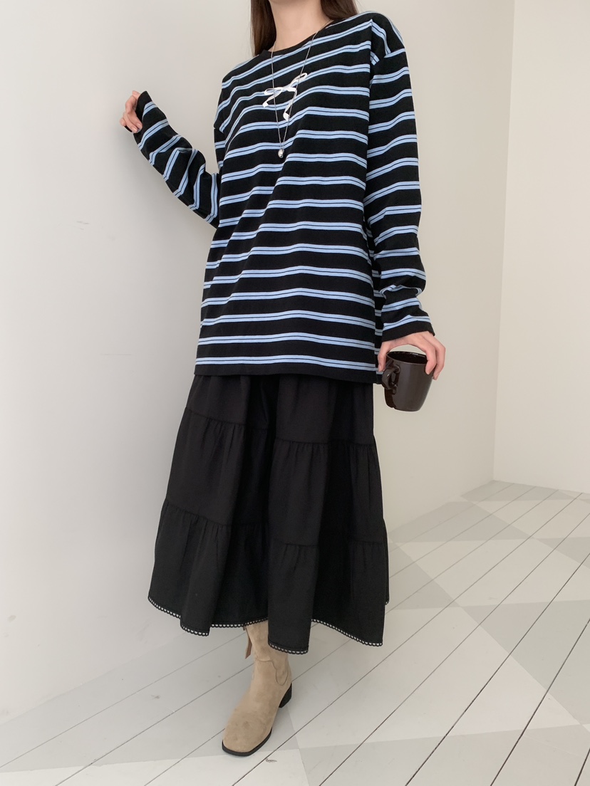 YES韓國代購㊣女裝新品休閑職業熱賣人氣推薦時尚真品25秋冬長裙YES長裙