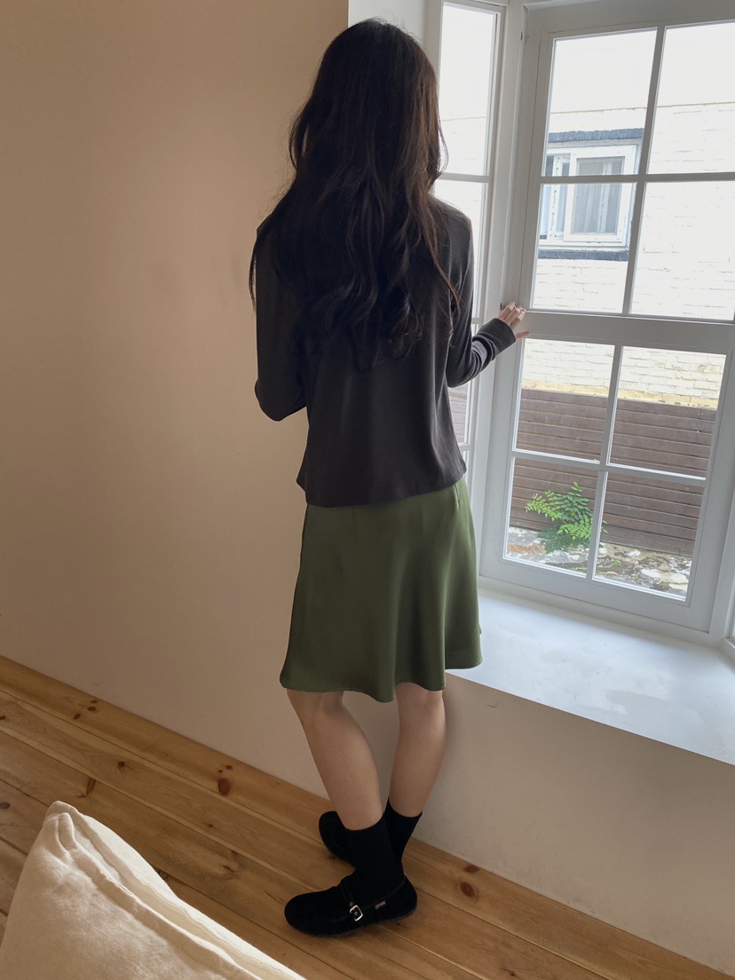 ERUME韓國代購㊣女裝新品職業時尚休閑25秋冬真品推薦人氣短裙ERUME短裙