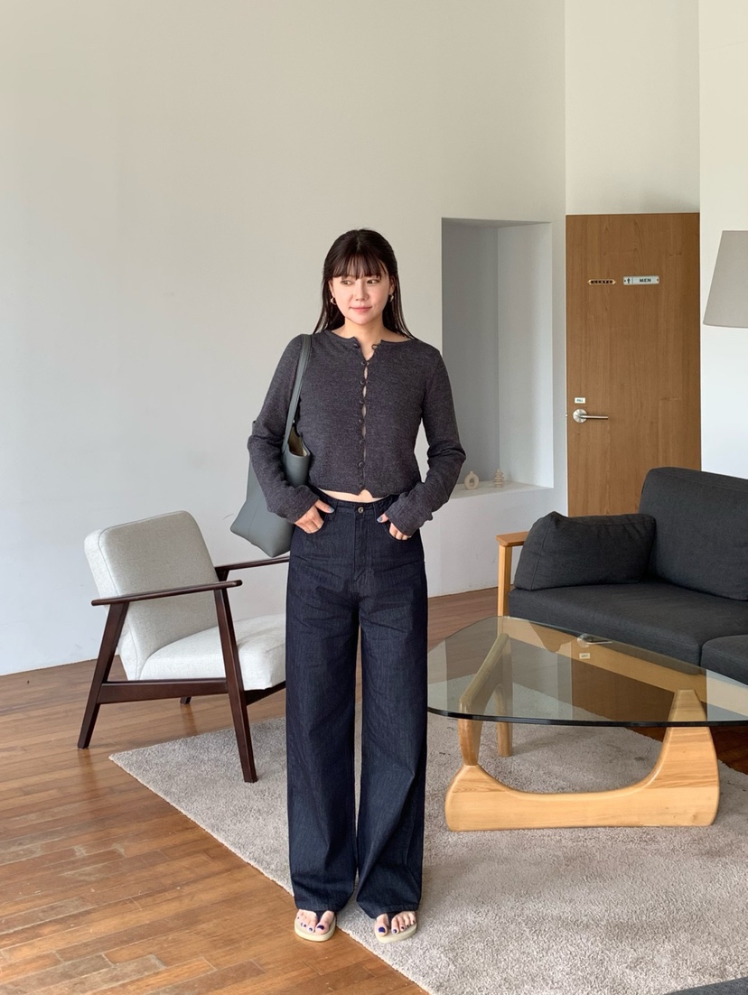 COURGETTE東大門㊣直郵女裝新品職業推薦人氣休閑時尚牛仔褲COURGETTE牛仔褲