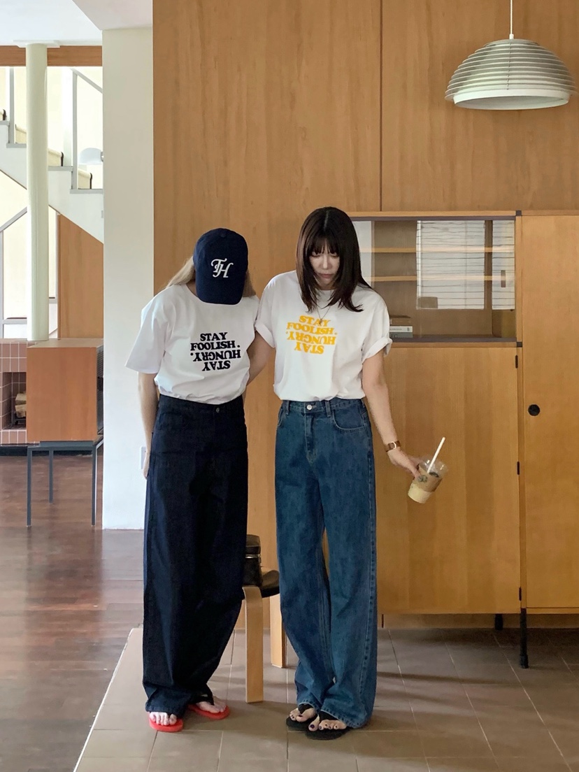COURGETTE東大門㊣直郵女裝新品職業推薦人氣休閑時尚牛仔褲COURGETTE牛仔褲