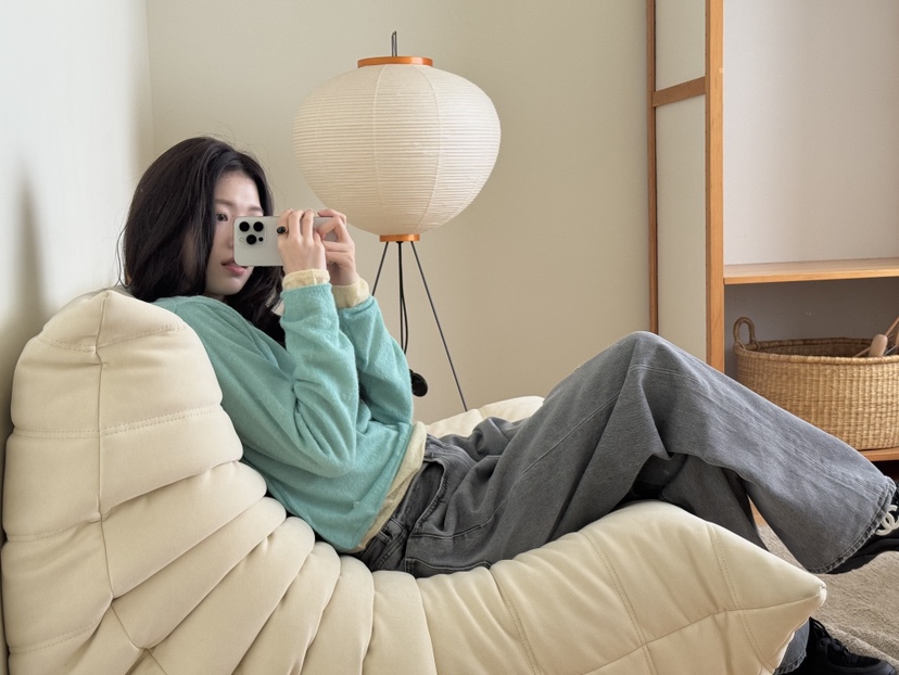 ERUME韓國直郵㊣女士新款推薦25秋冬人氣職業時尚針織衫羊駝ERUME針織衫