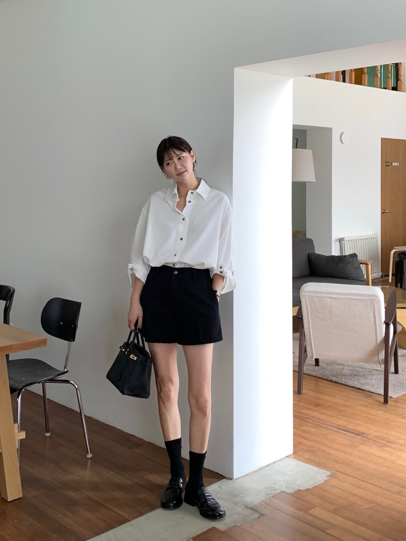COURGETTE韓國代購㊣女士新款25秋冬人氣時尚真品推薦熱賣短褲COURGETTE短褲
