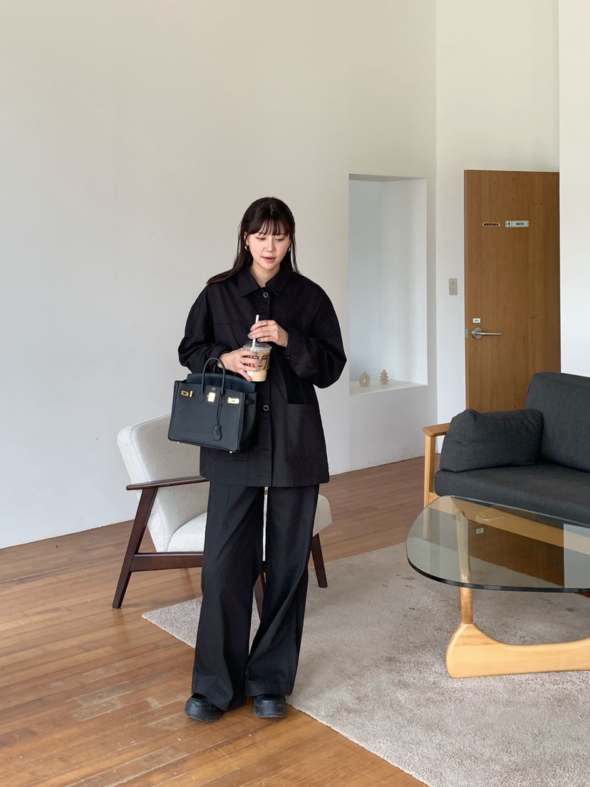 COURGETTE東大門㊣實拍女士新品真品25秋冬熱賣休閑時尚休閑褲COURGETTE休閑褲