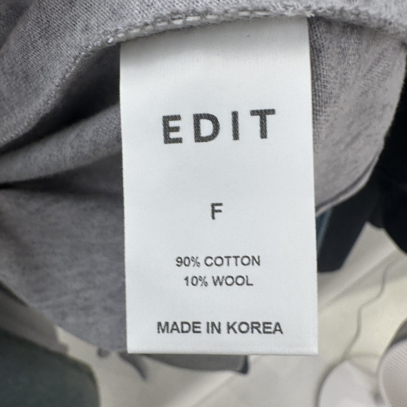 EDIT東大門㊣實拍女裝新品真品推薦人氣休閑熱賣25秋冬長袖T恤EDIT長袖T恤
