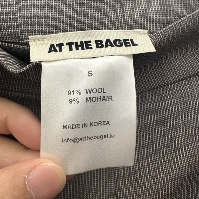AT THE BAGEL韓國代購㊣女士新品人氣職業推薦熱賣休閑褲AT THE BAGEL休閑褲
