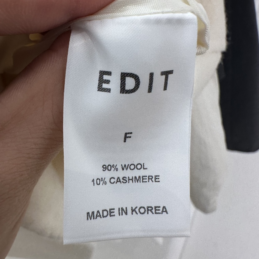 EDIT韓國直郵㊣女士新品時尚職業推薦熱賣25秋冬休閑人氣夾克EDIT夾克