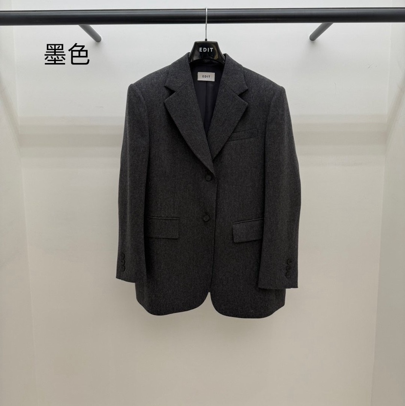 EDIT韓國直郵㊣女士新款職業人氣時尚推薦熱賣休閑25秋冬夾克EDIT夾克