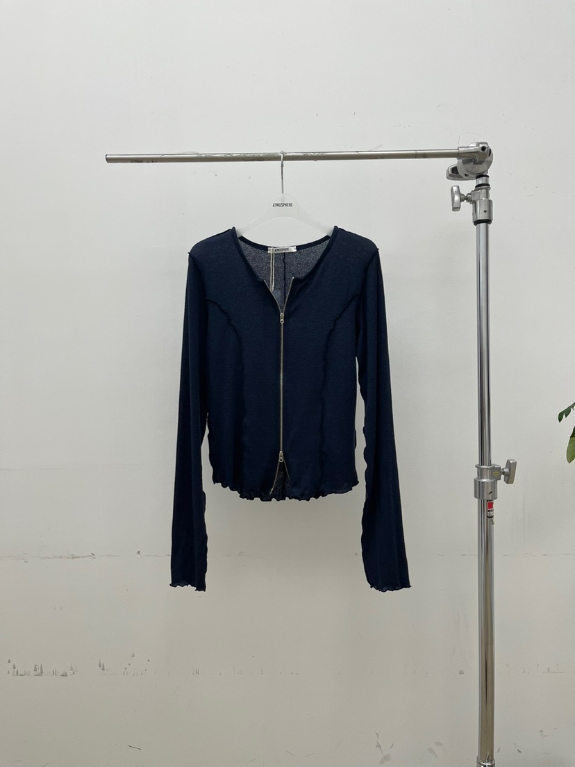 ATMOSPHERE韓國代購㊣女裝新款時尚熱賣25秋冬職業休閑針織衫ATMOSPHERE/BLING針織衫圖色4