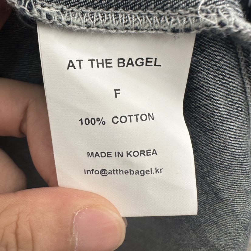 AT THE BAGEL東大門㊣代購女裝新品推薦休閑人氣襯衫蕾絲衫AT THE BAGEL襯衫/蕾絲衫
