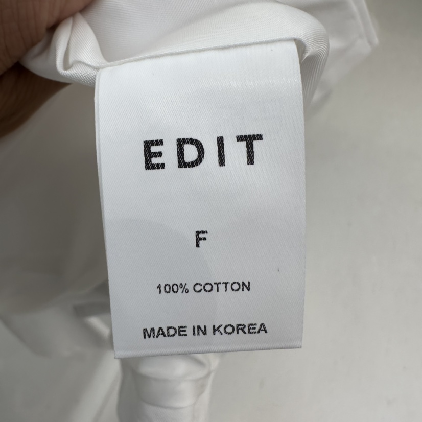 EDIT東大門㊣代購女士新款25秋冬休閑熱賣時尚真品襯衫蕾絲衫EDIT襯衫/蕾絲衫