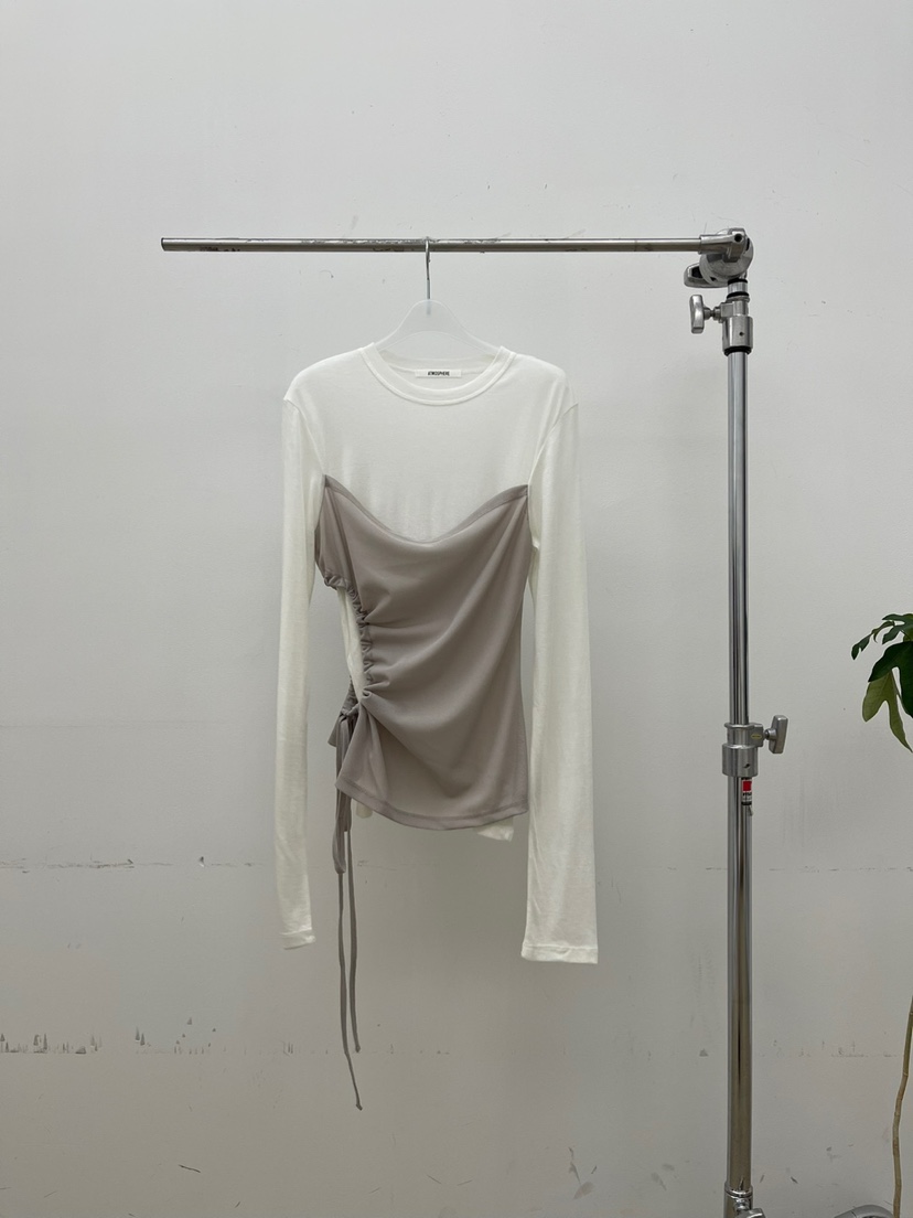 ATMOSPHERE東大門㊣代購女裝新品人氣熱賣25秋冬職業長袖T恤ATMOSPHERE/BLING長袖T恤