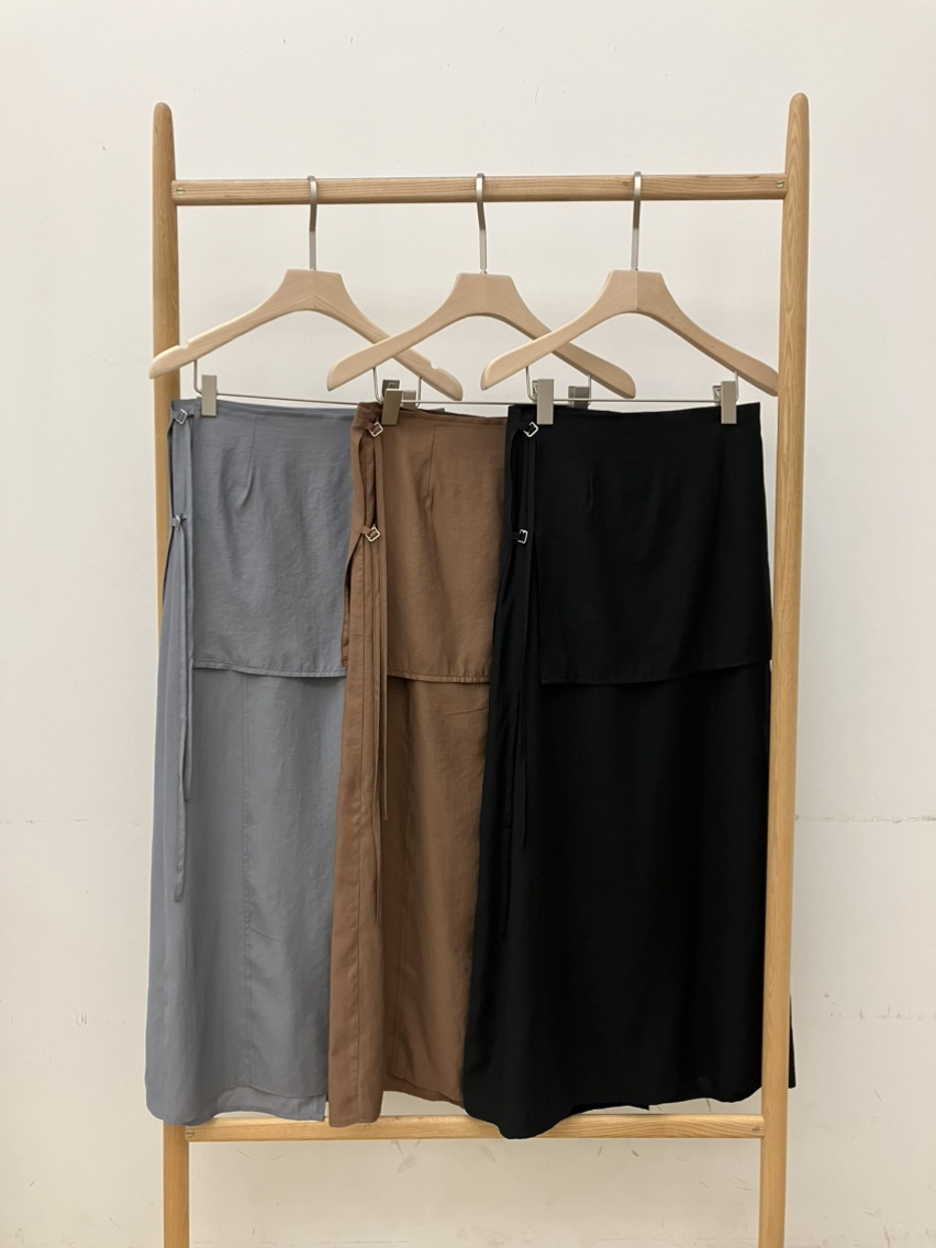 B_GARDER東大門㊣代購女裝新品推薦休閑真品時尚25秋冬長裙B.GARDER長裙