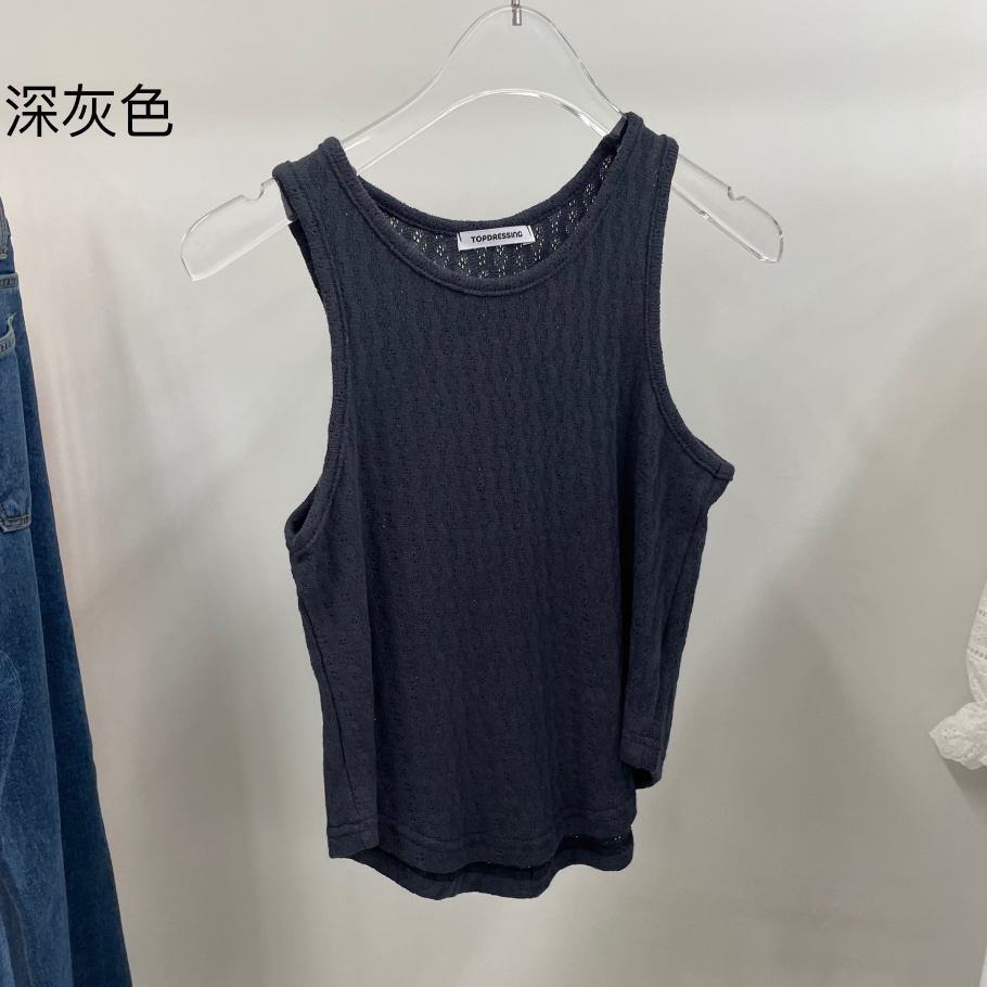TOPDRESSING東大門㊣實拍女士新品時尚休閑真品熱賣吊帶背心TOPDRESSING吊帶/背心圖色4